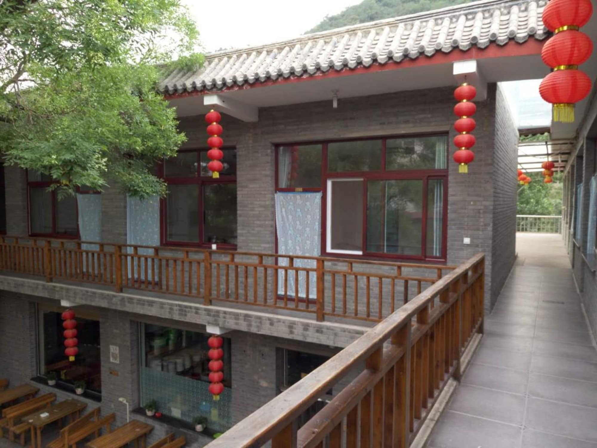 Beijing Great Wall XI Shui Yu Cun Li Bao Zhong Homestay Xinying Exterior foto